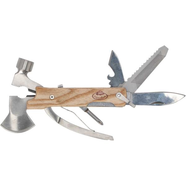 Marteau multifonction en acier inoxydable et bois de frêne