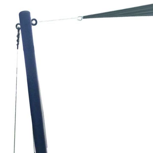 Mat de fixation incliné pour voile d'ombrage - IDEANATURE