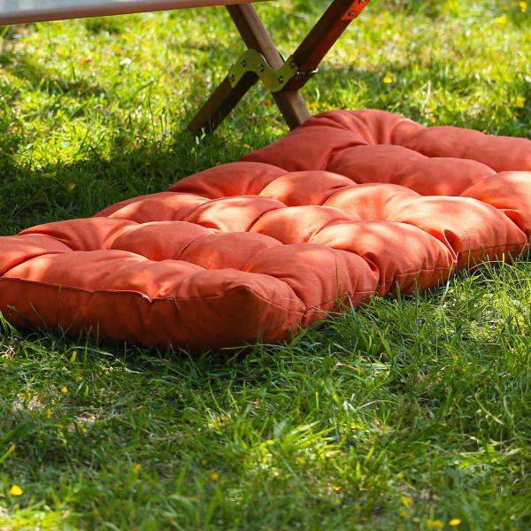 Matelas en tissu capitonné 120 x 60 cm Colors - JARDIN PRIVE