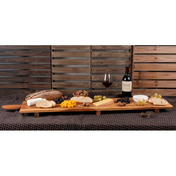 Maxi planche à découper en bois d'acacia - AUBRY GASPARD