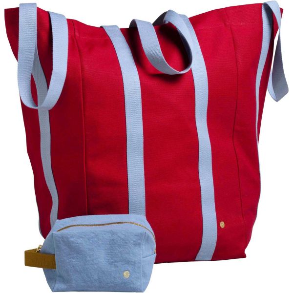 Maxi sac en coton bio Poppins 48 x 33 x 33 cm - SDE-0790