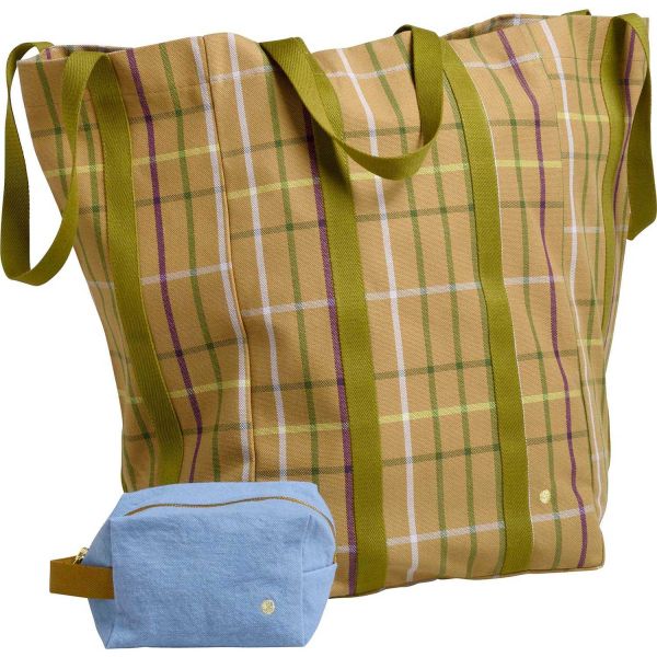 Maxi sac en coton bio Poppins 48 x 33 x 33 cm - SDE-0788