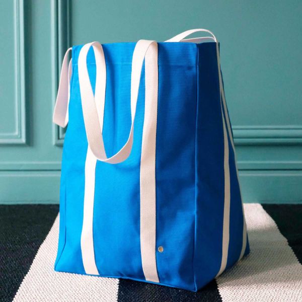 Maxi sac en coton bio Poppins 48 x 33 x 33 cm - VIVARAISE