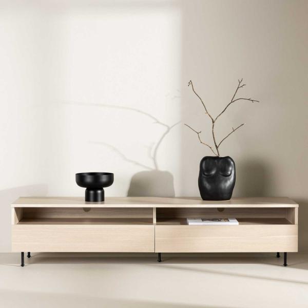 Meuble TV en MDF 180 x 40 x 40 cm Navarra - VENTURE HOME