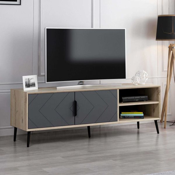Meuble TV en agglomeré Berry - 5