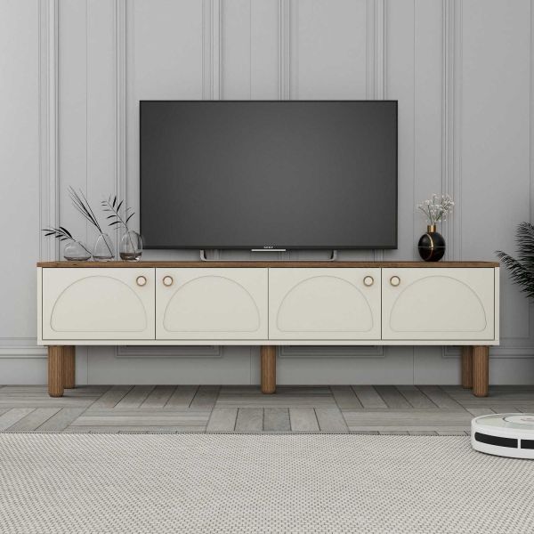 Meuble TV en aggloméré Bohema - HANAH HOME