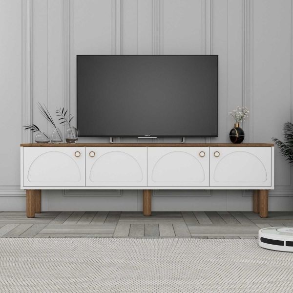 Meuble TV en aggloméré Bohema - HANAH HOME