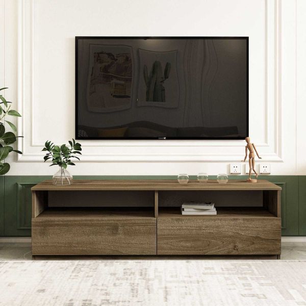 Meuble TV en aggloméré Centra - HANAH HOME