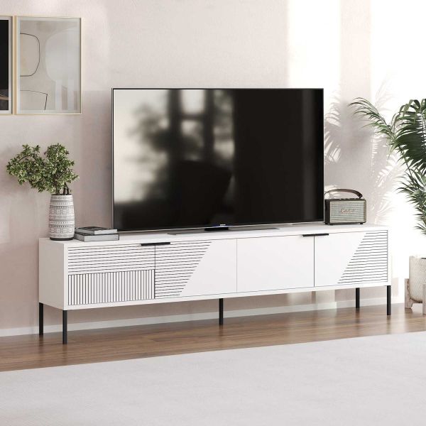 Meuble TV en aggloméré Dore - HANAH HOME