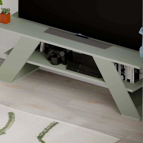 Meuble TV en aggloméré Farfalla - 5