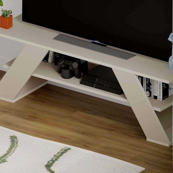 Meuble TV en aggloméré Farfalla - 5