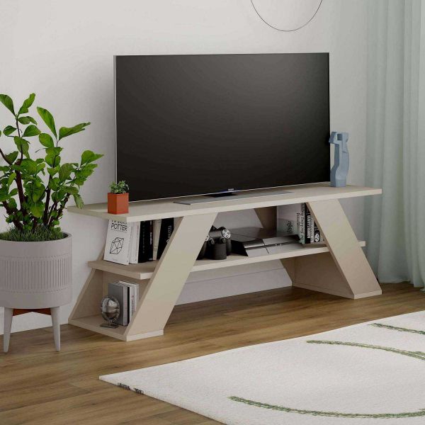 Meuble TV en aggloméré Farfalla - 6
