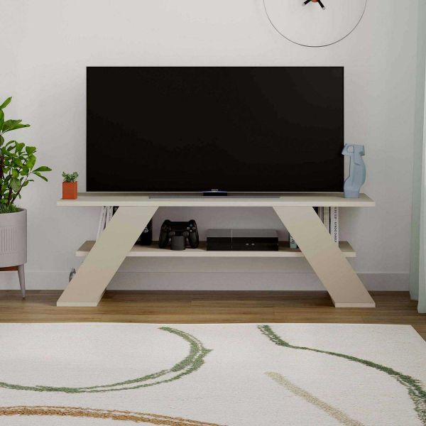 Meuble TV en aggloméré Farfalla - HANAH HOME