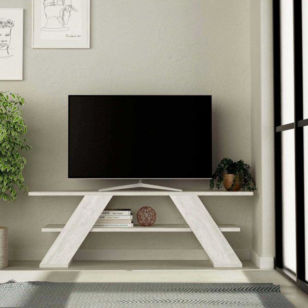 Meuble TV en aggloméré Farfalla - HANAH HOME