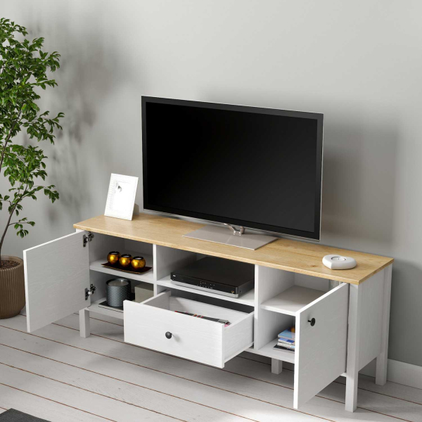 Meuble TV en aggloméré Frannie - ASI-2277