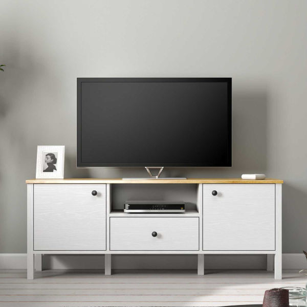 Meuble TV en aggloméré Frannie - 6