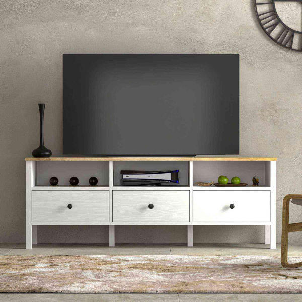 Meuble TV en aggloméré Frannie - 5