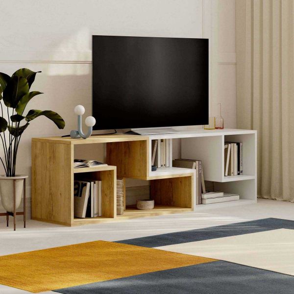 Meuble TV en agglomeré Glis - HANAH HOME