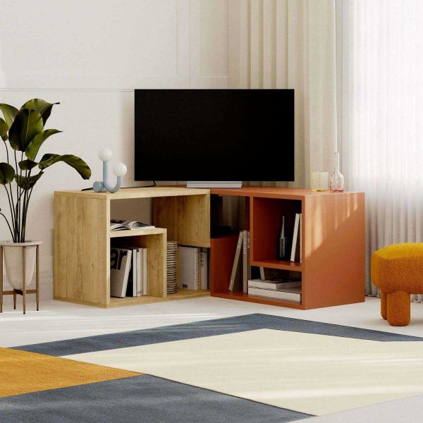 Meuble TV en agglomeré Glis - ASI-1515