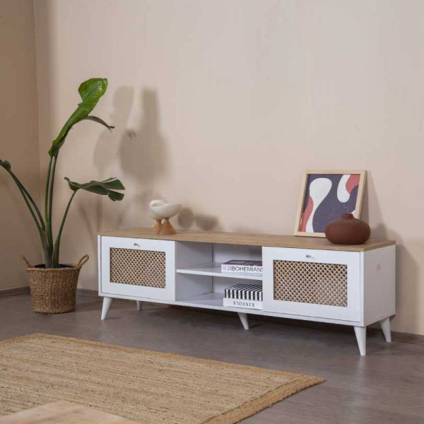 Meuble TV en aggloméré Goose - HANAH HOME