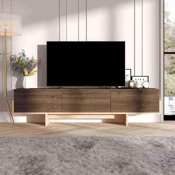 Meuble TV en aggloméré Hege - HANAH HOME