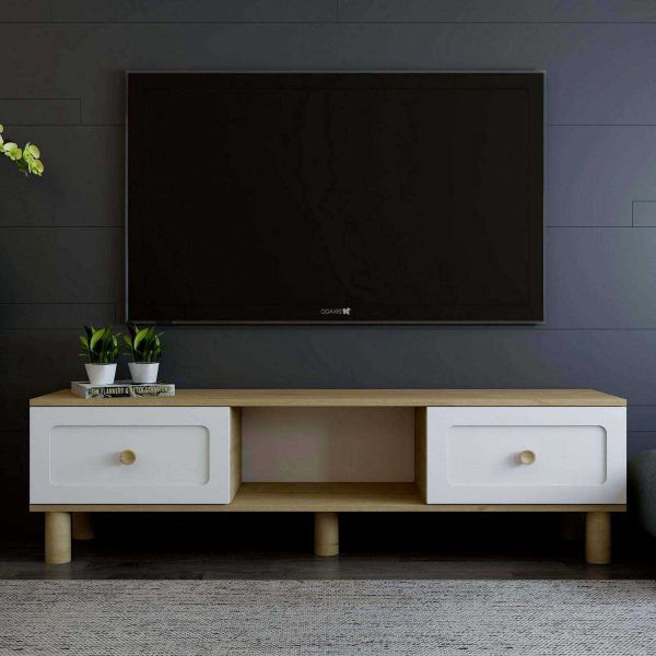 Meuble TV en aggloméré Inci Bohem - HANAH HOME