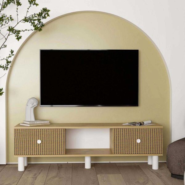 Meuble TV en aggloméré Inci Bohem - HANAH HOME
