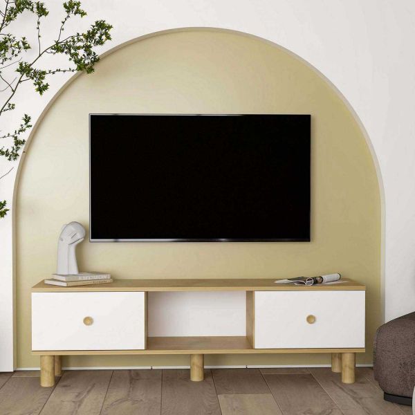 Meuble TV en aggloméré Inci Bohem - HANAH HOME