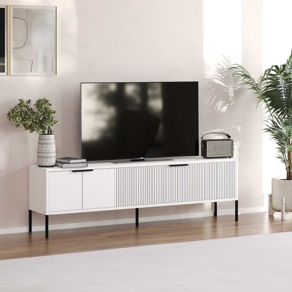 Meuble TV en aggloméré Noah - HANAH HOME