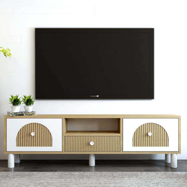 Meuble TV en aggloméré Notre Bohem - HANAH HOME