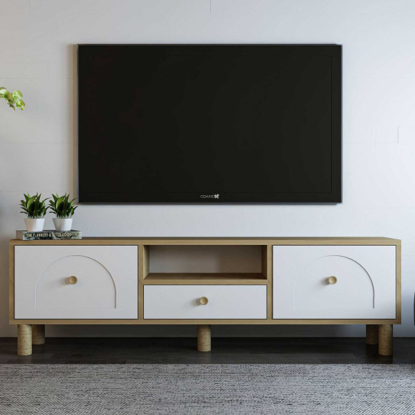 Meuble TV en aggloméré Notre Bohem - HANAH HOME