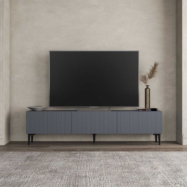 Meuble TV en aggloméré Oscar - HANAH HOME