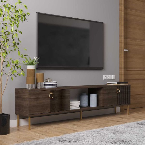 Meuble TV en aggloméré Paye - HANAH HOME