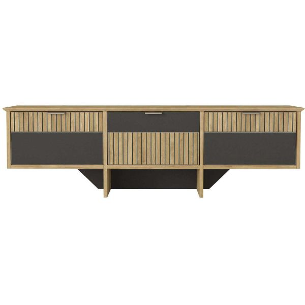 Meuble TV en aggloméré 150x35x 45,3 cm Poleth - 279