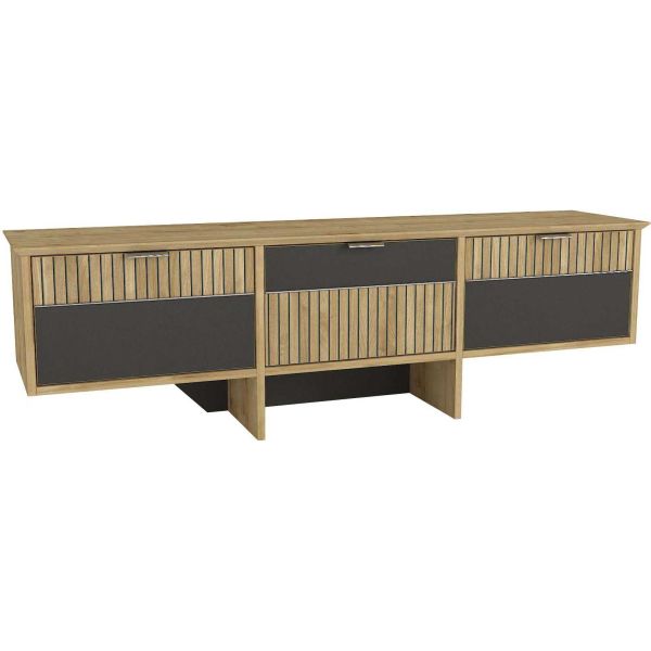 Meuble TV en aggloméré 150x35x 45,3 cm Poleth