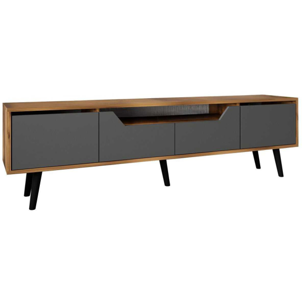 Meuble TV en aggloméré 180 x 29.8 x 48 cm Roma - 209