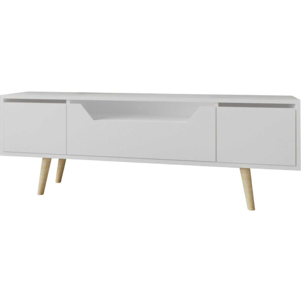 Meuble TV en aggloméré 150 x 29.8 x 53 cm Roma - 189