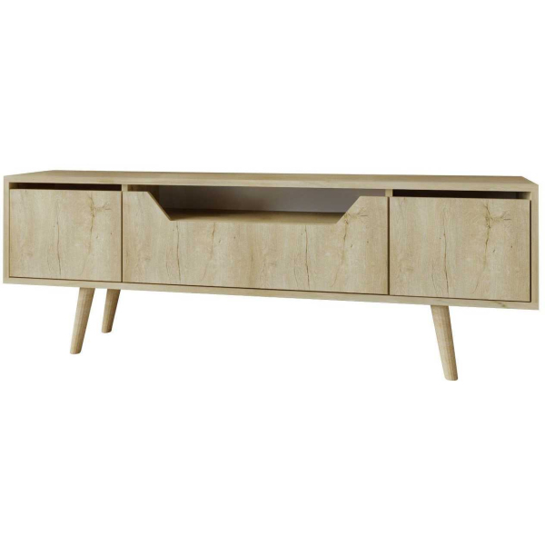 Meuble TV en aggloméré 150 x 29.8 x 53 cm Roma - 189