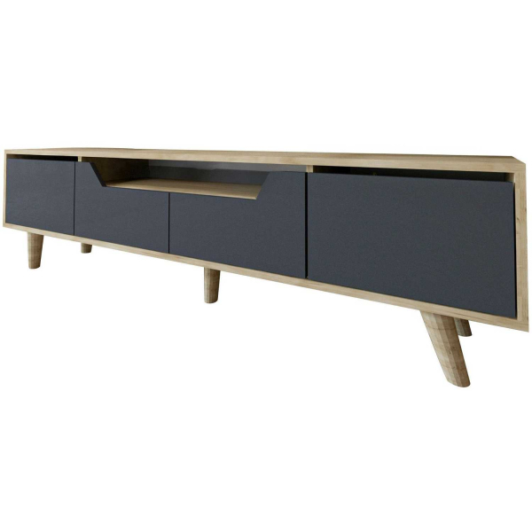 Meuble TV en aggloméré 180 x 29.8 x 48 cm Roma - 209