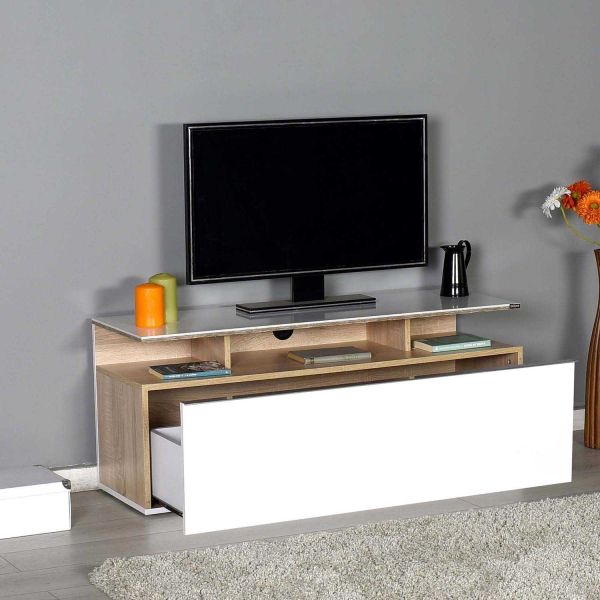 Meuble TV en aggloméré Titan - 109