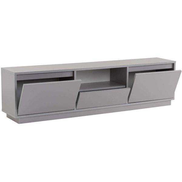 Meuble TV en aggloméré 168x43,5x12,5 cm Vanguard - ASI-1193