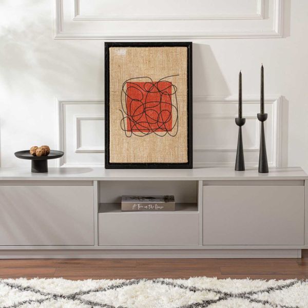 Meuble TV en aggloméré 168x43,5x12,5 cm Vanguard - HANAH HOME