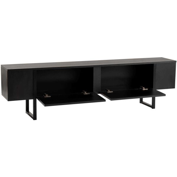 Meuble TV en aggloméré et métal Luxe - 139