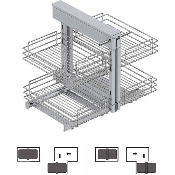 Meuble d'angle articulé pour meubles de cuisine Suprastar - 5