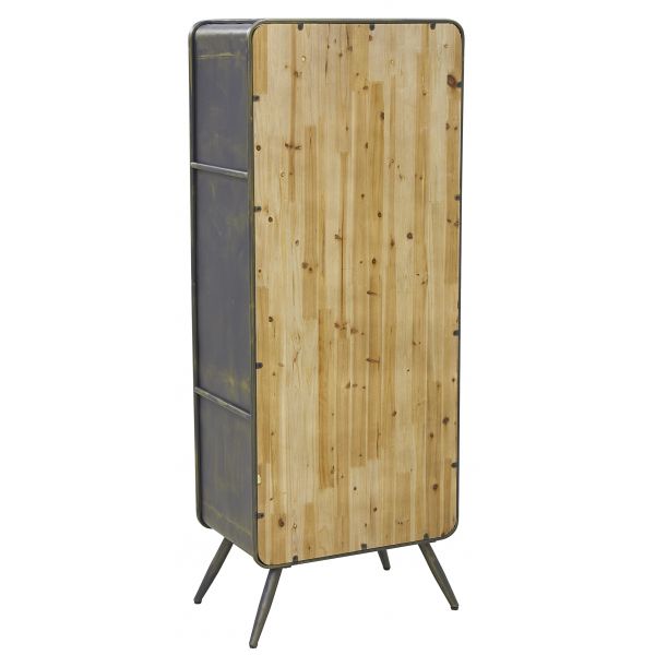 Meuble bar en bois et métal  - 689