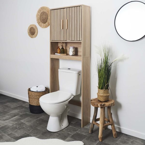 Meuble WC en bois Klaus - THE HOME DECO FACTORY