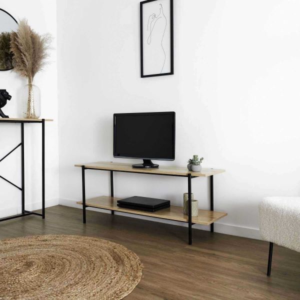 Meuble TV en bois Loka - THE HOME DECO FACTORY