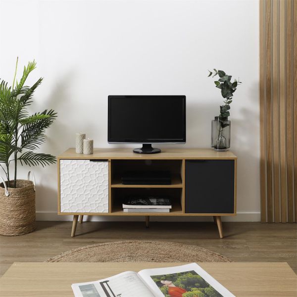 Meuble TV en bois Sven - THE HOME DECO FACTORY