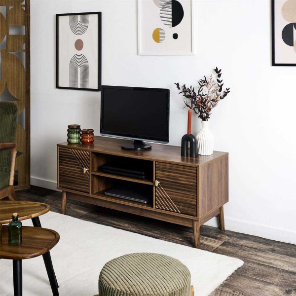 Meuble tv en bois Tiffany - THE HOME DECO FACTORY