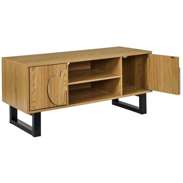 Meuble tv en bois et métal Calypso - 94,90
